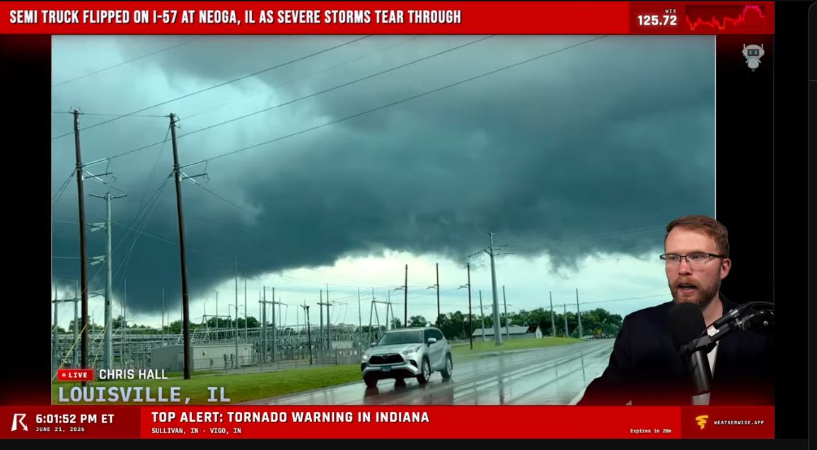 Tornado Formation on Ryan Hall Channel